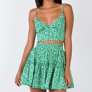 Princess Polly Green Shah Set